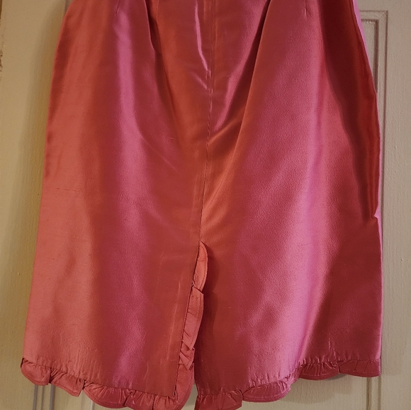 DANA BUCHMAN Y2K SILK SKIRT - Picture 1 of 2